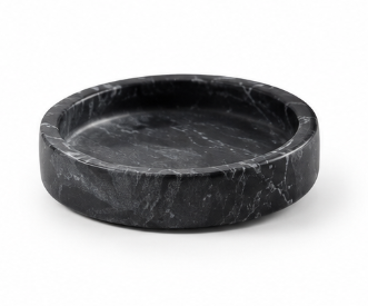 Natural Marble Vanity Tray – Ring, Jewelry & Essential Oil Holder