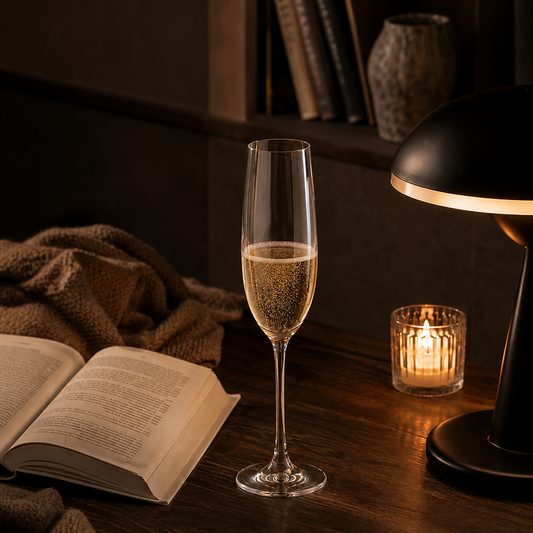 Diamond Stem 220ml Champagne Flute