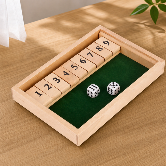 Number Flip Board Game – Single-Sided Digital Puzzle Toy