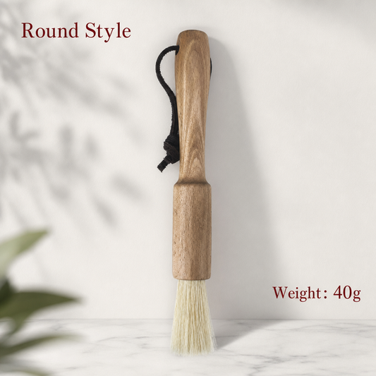 Beech Wood Basting Brush – Natural Bristle Pastry Brush
