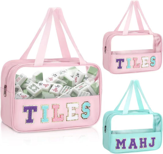 Personalized Travel Toiletry Bag – Large Capacity Cosmetic Organizer Bag with Handle