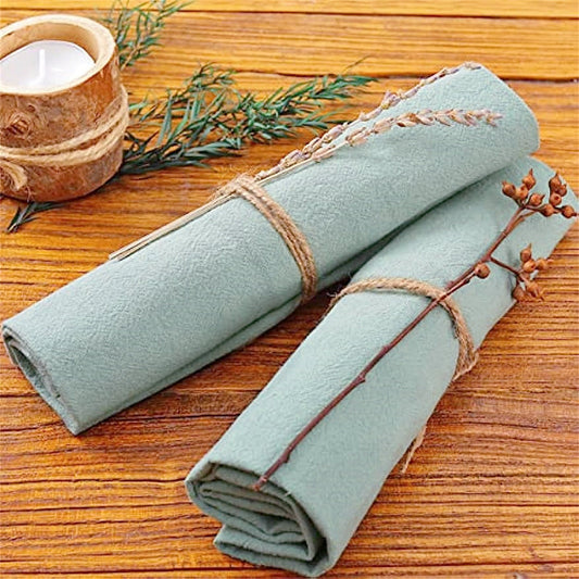 30 × 30 cm Cotton Cloth Napkin – Soft Solid Color Dinner Napkin