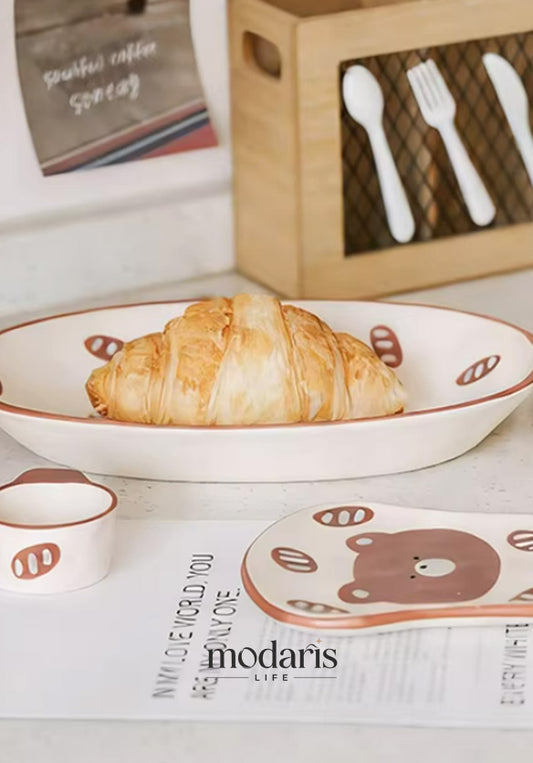Bread Bear Artisan Plate Series