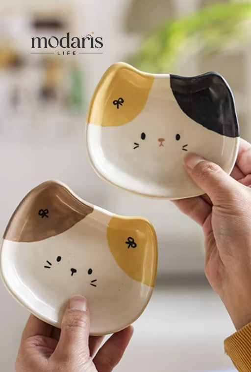 Tiny Cat Trinket Dish