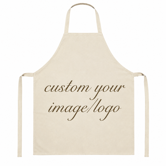 Custom Printed Apron | Full & Partial Print Personalized Kitchen Apron