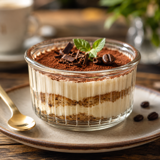 Oven-Safe Tempered Glass Ramekin – Dessert & Snack Bowl