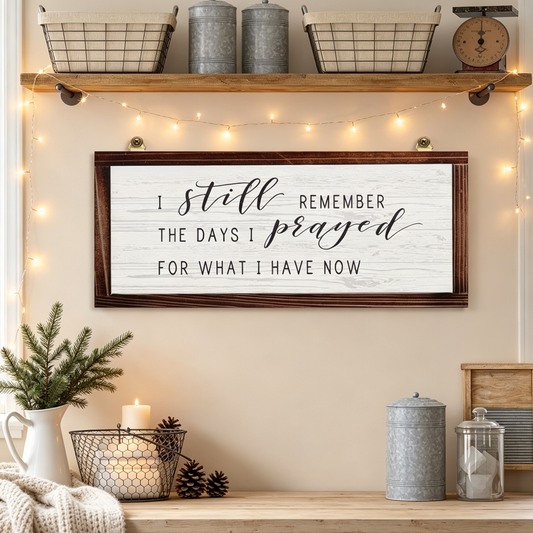 Vintage Wooden Hanging Ornament – Retro Style Wall Decor Pendant for Home Decoration