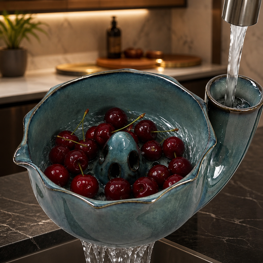 The Ceramic Berry Swirl Bowl