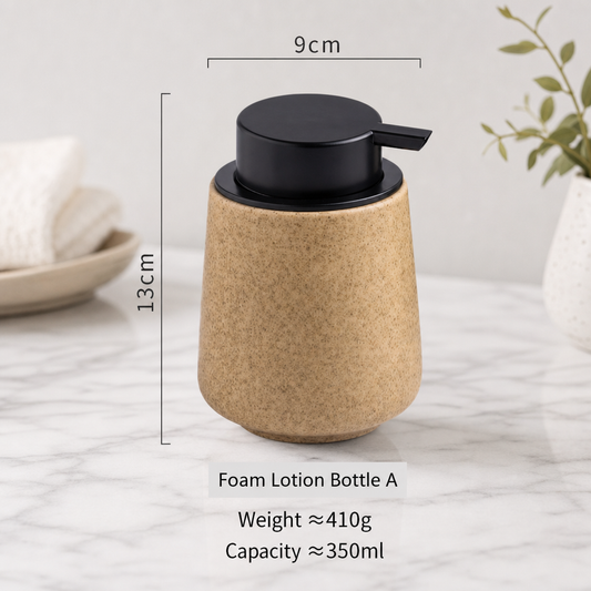 Vintage Ceramic Lotion Bottle Bathroom Soap Dispenser