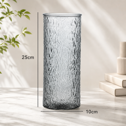Simple Glass Vase – Clear Cylinder Flower Vase