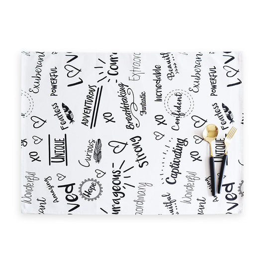 Cotton Napkin, Placemat and Food Styling Table Cloth