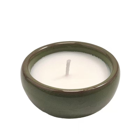 Crackle Ceramic Cup Scented Candle