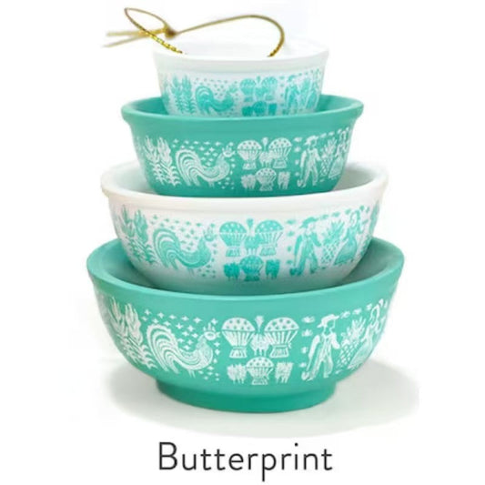 Stacked Bowl Resin Ornament Christmas Party Decoration