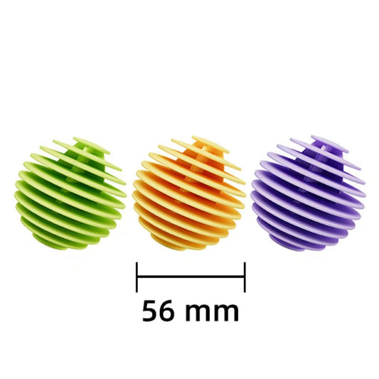 Anti-Knot Laundry Soft Cleaning Balls, Washing Machine Fabric Care & Stain Removal Tool (3pcs Set)