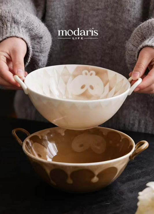 Cozy Grip Double-Handle Soup Bowl